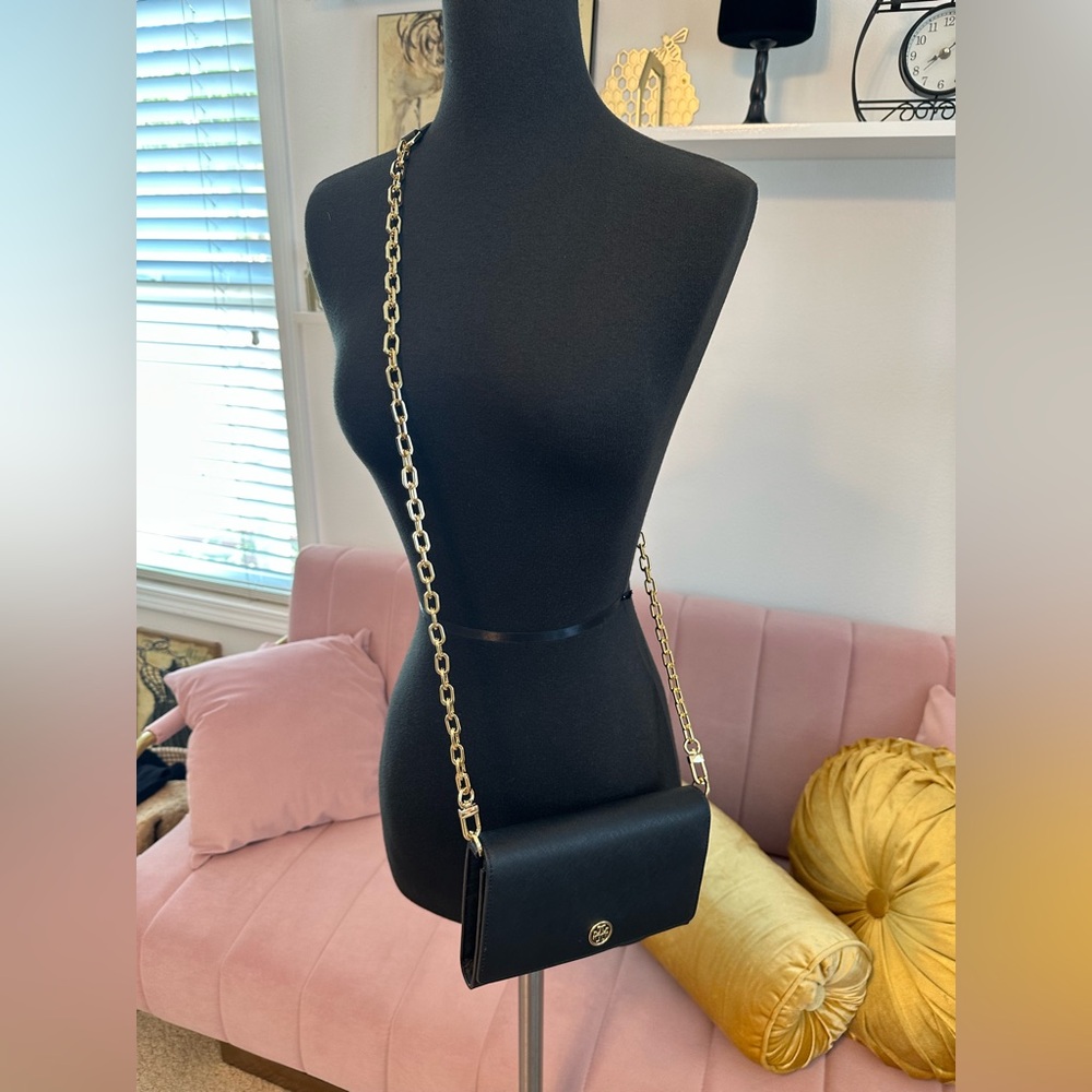 Elegant Black Chain Shoulder Bag